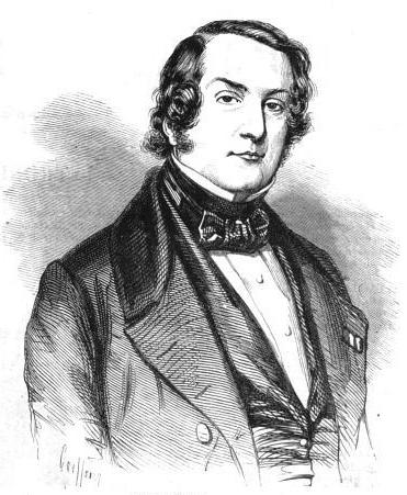 Engraved portrait of Count Charles Jacques Nicolas Duchâtel